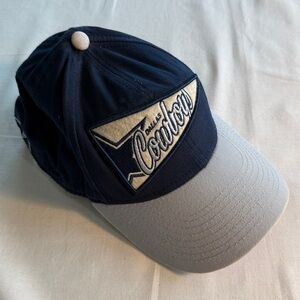 Dallas Cowboys NFL brand Youth Navy and Gray Cap adjustable size. New